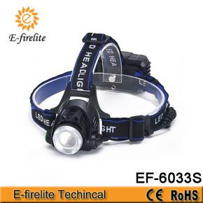 EF-6033S Camping Sensor Led Headlamp Waterproof, High Power Bright Rechargeable Motion Sensor Headlamp