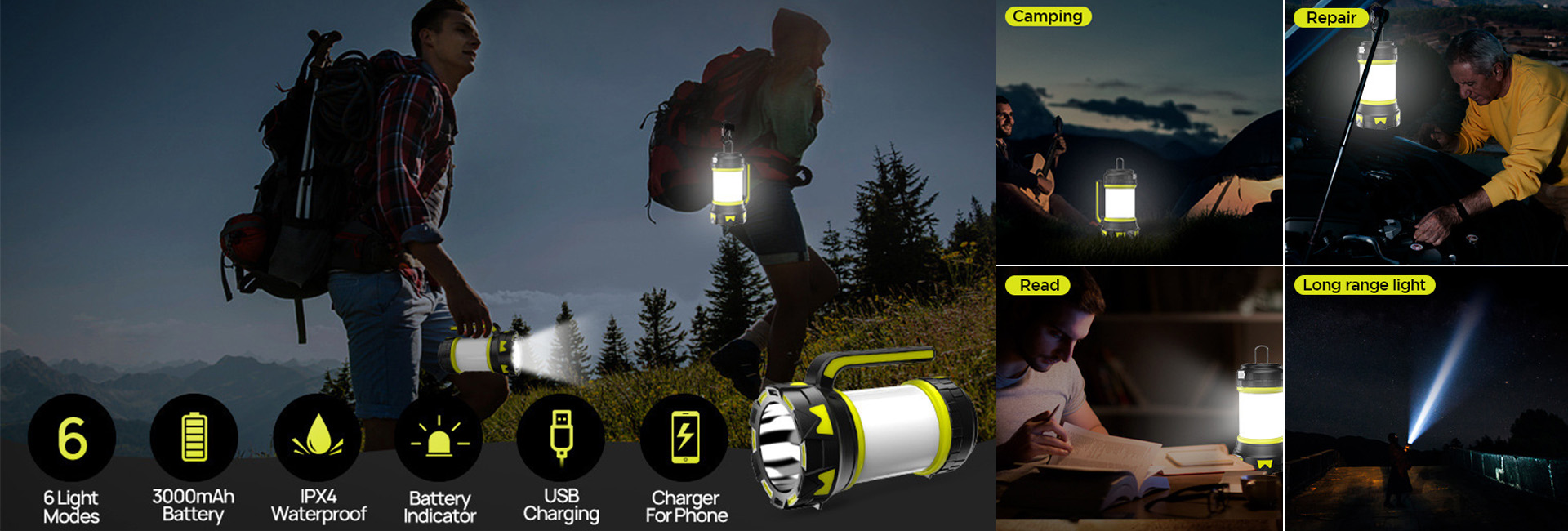 High quality LED headlamp