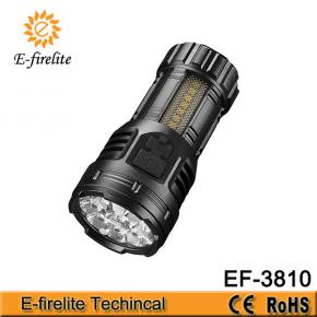 EF-3810 Super Bright Mini Strong Light Small Multifunctional Rechargeable 8led Torch Light Tactical Flashlight