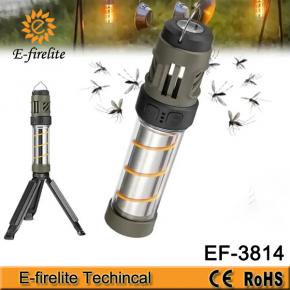 EF-3814 3-in-1 USB Portable USB type C LED Mosquito killer Lamp Electric repellent Bug Zappe Rechargeable magnetic Camping Light Flashlight